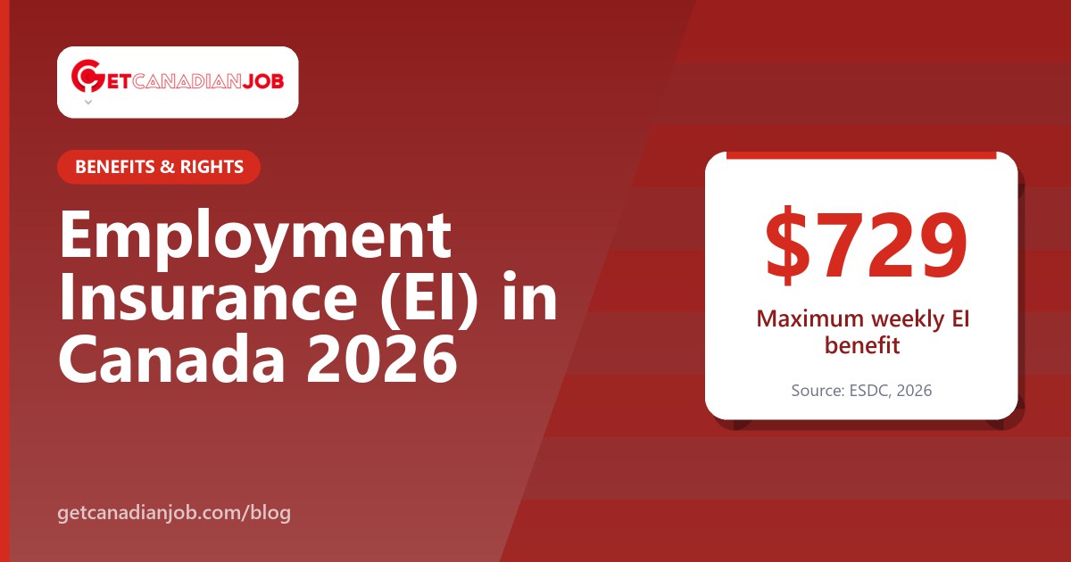 Canadian worker applying for Employment Insurance benefits online